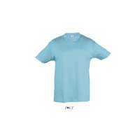 SOL&#039;S Gyerek póló SOL&#039;S SO11970 Sol&#039;S Regent Kids - Round neck T-Shirt -10A, Atoll Blue