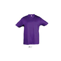SOL&#039;S Gyerek póló SOL&#039;S SO11970 Sol&#039;S Regent Kids - Round neck T-Shirt -2A, Dark Purple