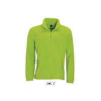 SOL&#039;S Uniszex kabát SOL&#039;S SO55000 Sol&#039;S north Men - Zipped Fleece Jacket -2XL, Lime