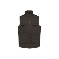 Designed To Work Uniszex mellény Designed To Work WK607 padded Multi-pocket polycotton vest -2XL, Convoy Grey