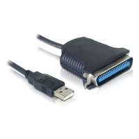 Delock Delock USB 2.0 Type-A - Párhuzamos Nyomtató adapter - 0.8 m (82001)