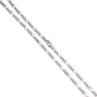 Ezüst férfi Figaro nyaklánc