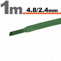 Globiz Zsugorcső 4,8mm/2,4mm zöld