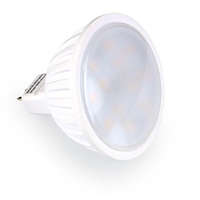 V-Tac LED lámpa Gu-5.3 MR-16 12V 5W(120°) meleg fehér