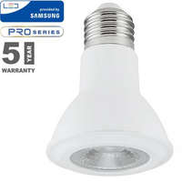 V-Tac LED lámpa E27 (7W/40°) PAR20 - meleg fehér PRO Samsung