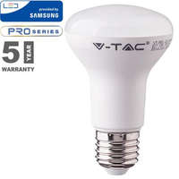V-Tac LED lámpa E27 (8W/120°) Reflektor R63 - hideg fehér PRO Samsung