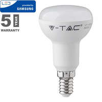 V-Tac LED lámpa E14 (4,8W/120°) Reflektor R50, hideg fehér PRO Samsung