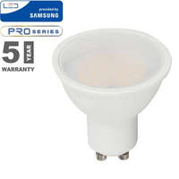 V-Tac LED lámpa GU10 (4,5W/110°) meleg fehér PRO Samsung
