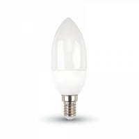 V-Tac LED Gyertya lámpa E27 (5,5Watt/200°) PRO - hideg fehér