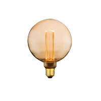 V-Tac Vintage LED borostyán lámpa E27 Körte extra meleg fehér 1800K 4Watt/300°