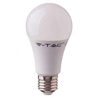 V-Tac LED lámpa E27 (11W/200°) Körte A60 , hideg fehér mikrohullámú mozgásérzékelő szenzorral