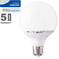 V-Tac LED lámpa E27 (22W/200°) G120 , meleg fehér PRO Samsung
