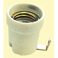 Elmark Foglalat E-27 porcelán fém füllel