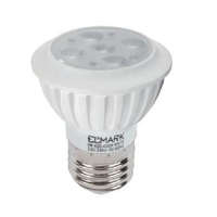 Elmark LED lámpa E-27 6W 7db High Power LED meleg fehér