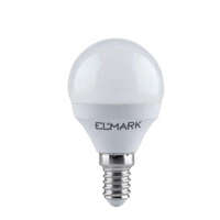 Elmark Led lámpa gömb 6W E14 2700K P45