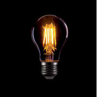 Elmark LED lámpa dimmelhető vintage E27 (8Watt/360°) izzószálas, Retro, extra meleg fehér