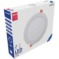 Avide Avide LED Beépíthető Kerek Mennyezeti Lámpa ALU 12W CW 6400K
