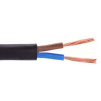 Cable Mt 2x0,5mm2 sodrott vezeték fekete