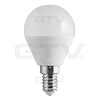 GTV LED lámpa gömb E14 6 Watt meleg fehér