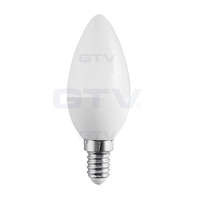 GTV LED lámpa gyertya E14 6 Watt meleg fehér