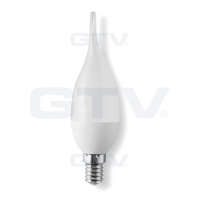 GTV LED lámpa gyertya láng E14 6 Watt meleg fehér