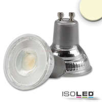Isoled LED lámpa GU10 (5,5W/45°) Dimmelhető - meleg fehér Prizmás CRI90