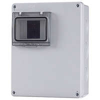 Jangar Ipari doboz üres 2-4M, átlátszó ajtóval, IP65, 180x230x80mm