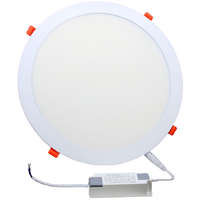 Tracon Beépíthető LED mélysugárzó, kerek, fehér 230 VAC 50Hz, 21 W, 2155 lm, D=300 mm, 4000 K, IP40, EEI=F