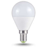 Tracon LED lámpa E14 (5W/250°) Gömb meleg fehér