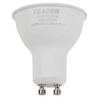 Tracon Műanyag házas SMD LED spot fényforrás SAMSUNG chippel GU10, 8W, 4000K