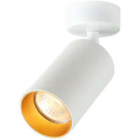 Tracon Mennyezeti állítható spot lámpatest, fehér, arany reflektor 100-240VAC, 50Hz, 1xGU10, max.35W