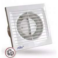 Stilo Ventilátor STILO 100 MTL időkapcsolós WC mennyezeti, gördülőcsapágyas