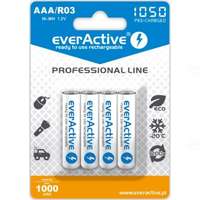 EverActive EverActive Professional Line Akkumulátor R03 1050mAh Ni-Mh 4db/cs