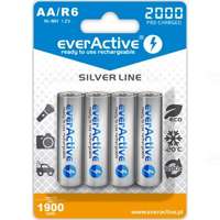 EverActive EverActive Silver Line Akkumulátor R06 2000mAh Ni-Mh 4db/cs