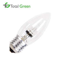 Total Green Halogén gyertya izzó E-27 28W