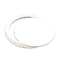 UNIVOLT UNIVOLT 000806 AZR 75 fehér kerek takarófedél, fehér, PVC, kipattintható fedéllel, átm. 75mm