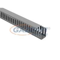 MUTLUSAN MUTLUSAN Perforált kábelcsatorna fedéllel, szürke , 40x60, 2m