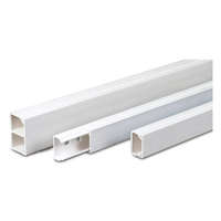 UNIVOLT UNIVOLT 004866 MIK 16/40/2 fehér osztott 2m/sz, 30m/k kábelcsatorna, fedéllel, válaszfallal, fehér, UV-álló, >1250N