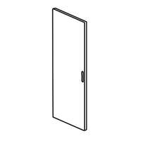 LEGRAND LEGRAND 020554 XL3 4000 fém ajtó 725mm domború