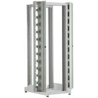 LEGRAND LEGRAND 046396 nyitott rack 19" 42U MAG: 1956 SZÉL: 540 MÉLY: 820 szürke négy tatóbordás MAX: 300 kg LinkeoRACK