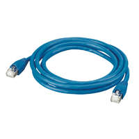 LEGRAND LEGRAND 051753 patch kábel RJ45-RJ45 Cat6 árnyékolt (S/FTP) PVC 2 méter kék d: 6,2mm AWG27 LCS3