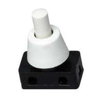 GAO GAO 0730H Beépíthető nyomókapcsoló, 250V, 2A, fehér, IP20, 2db/csomag