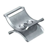 OBO OBO 1199706 2058 M2 12 FT Kettős Nyomóvályú, Fém 8-12mm merítetten tűzihorganyzott acél