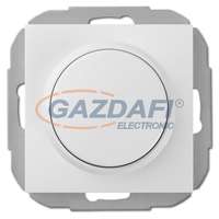 ELEKTRO-PLAST ELEKTRO-PLAST 1407-10 "Sentia" fényerőszabályzó kapcsoló, Ledekhez, süllyesztett, fehér, IP20, 0-100W, 250V, 10A, keret nélkül