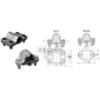 S&G S&G Tűzihorganyzott középlapos átlós keresztkapocs "SJ 2b"