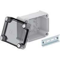 OBO OBO 2007772 T 100 OE HD TR Leágazódoboz magasított átlátszó fedéllel 150x116x83mm világosszürke Polipropilén / Polikarbonát