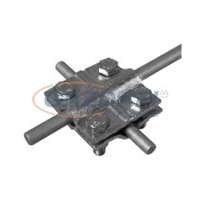 K. K. Keresztkötés kapocs "SK", d=8-10mm, 4xM8