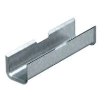 OBO OBO 2207184 2031 LW15 Hosszanti Vályú csoportos kábelrögzítőhöz 150x33x34,5 szalaghorganyzott acél