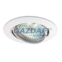 KANLUX KANLUX "Vidi" süllyesztett spotlámpa, Gx5, 3, MR16, 12V, 50W, fehér, billenthető, IP20, alumínium