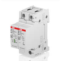 ABB ABB 2CTB815710R1300 OVR T1-T2 1N 12.5-275s P QS túlfeszültség levezető, 1+2(B+C) osztály, 1P+N, 12,5 kA, Up = 1,3 kV, Un = 230 V, Uc = 275 V, dugaszolható